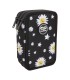 PIÓRNIK POTRÓJNY Z WYPOSAŻENIEM COOLPACK JUMPER 3, Daisy Black