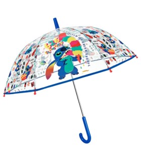 Parasolka dziecięca przezroczysta bezpieczna głęboka PERLETTI Lilo&Stitch