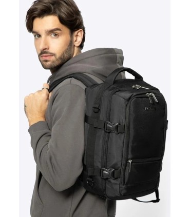 Plecak do samolotu /tanie linie lotnicze/ bagaż podręczny, WITTCHEN, czarny