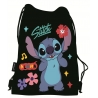 Worek na obuwie lub strój gimnastyczny St.Majewski, STITCH BLACK ALOHA