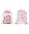 Worek  z imiennikiem na obuwie, strój gimnastyczny St.Majewski, PUSHEEN PINK