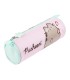 Piórnik tuba jednokomorowy St.Majewski PUSHEEN PINK