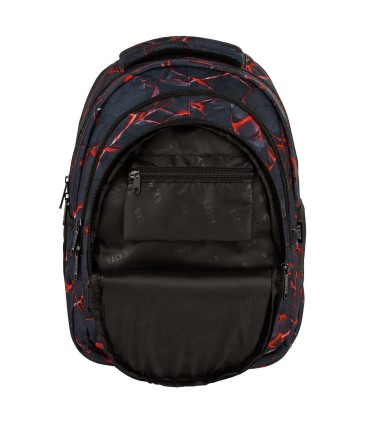 Plecak szkolny 26 L trzykomorowy Derform BACKUP model O BLAZE