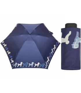 Kieszonkowa parasolka ULTRA MINI polskiej marki PARASOL, wzorzysta