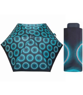 Kieszonkowa parasolka ULTRA MINI polskiej marki PARASOL, wzorzysta