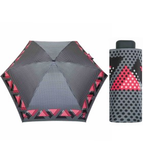 Kieszonkowa parasolka ULTRA MINI polskiej marki PARASOL, wzorzysta