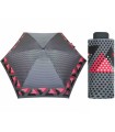 Kieszonkowa parasolka ULTRA MINI polskiej marki PARASOL, wzorzysta