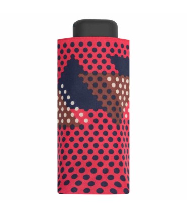 Kieszonkowa parasolka ULTRA MINI polskiej marki PARASOL, wzorzysta