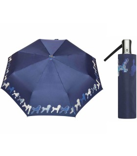 Automatyczna parasolka damska Carbon Steel polskiej marki Parasol, elegancka rączka