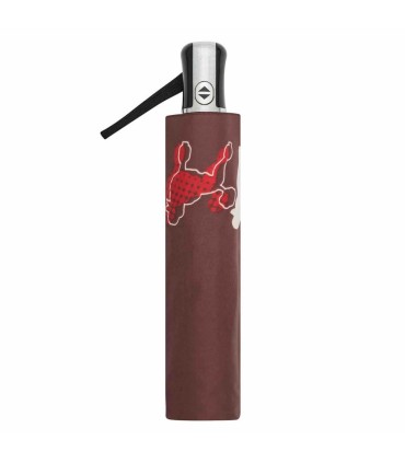 Automatyczna parasolka damska Carbon Steel polskiej marki Parasol, elegancka rączka