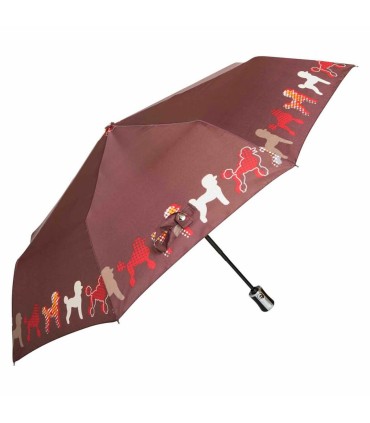 Automatyczna parasolka damska Carbon Steel polskiej marki Parasol, elegancka rączka