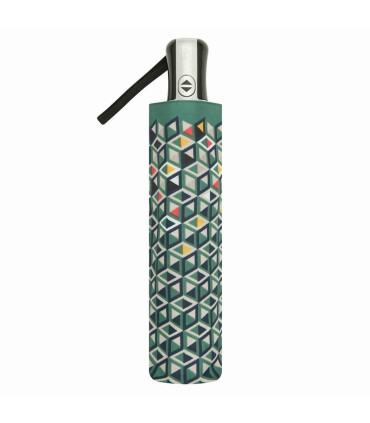 Automatyczna parasolka damska Carbon Steel polskiej marki Parasol, elegancka rączka