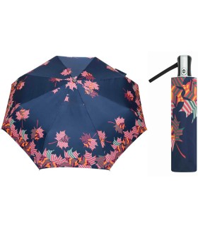 Automatyczna parasolka damska Carbon Steel polskiej marki Parasol, elegancka rączka