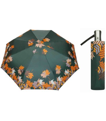 Automatyczna parasolka damska Carbon Steel polskiej marki Parasol, elegancka rączka
