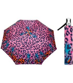 Automatyczna wytrzymała parasolka damska z włóknem szklanym polskiej marki Parasol