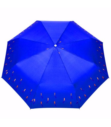 Automatyczna wytrzymała parasolka damska z włóknem szklanym polskiej marki Parasol