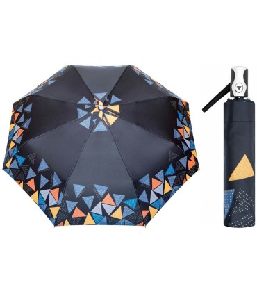 Automatyczna wytrzymała parasolka damska z włóknem szklanym polskiej marki Parasol