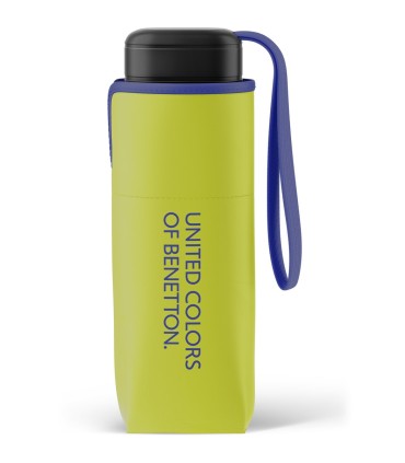 Parasolka do kieszeni lub torebki 17 cm składana na 5 BENETTON, oliwkowa