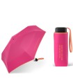 Parasolka do kieszeni lub torebki 17 cm składana na 5 BENETTON, różowa
