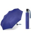 Automatyczna parasolka do torebki BENETTON z kontrastową lamówką, niebieska