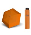 Parasolka damska do kieszeni lub torebki DOPPLER Fiber Havanna tylko 140 g, pomarańczowa