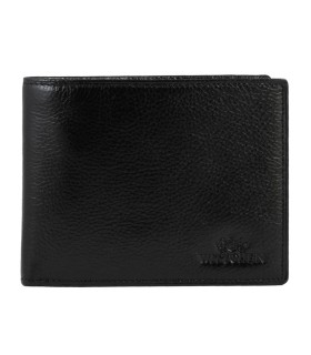 Skórzany klasyczny portfel męski Wittchen RFID kolekcja Italy, czarny