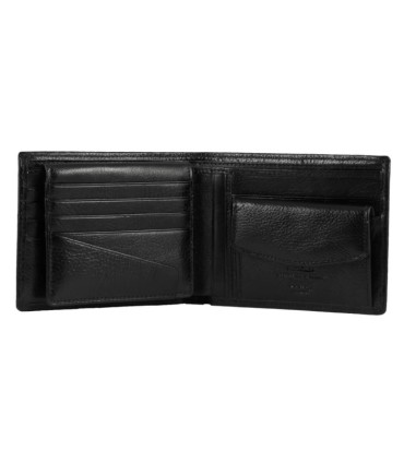 Skórzany klasyczny portfel męski Wittchen RFID kolekcja Italy, czarny