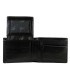 Skórzany klasyczny portfel męski Wittchen RFID kolekcja Italy, czarny
