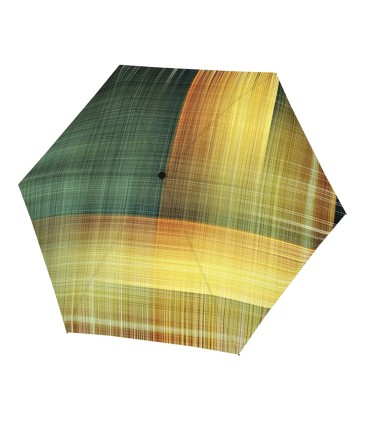 Płaska parasolka DOPPLER CARBONSTEEL SLIM do kieszeni, torebki, zielona