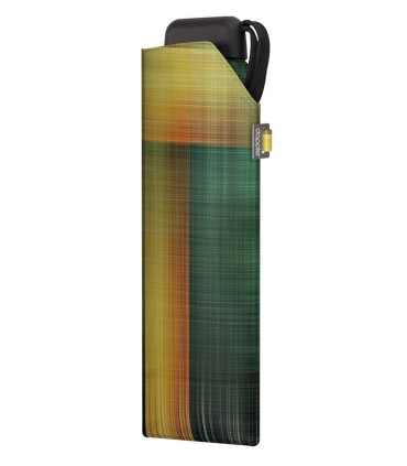 Płaska parasolka DOPPLER CARBONSTEEL SLIM do kieszeni, torebki, zielona