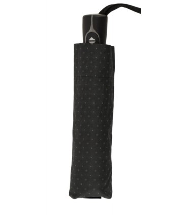 Automatyczna parasolka męska do teczki DOPPLER Fiber Magic, czarna w romby