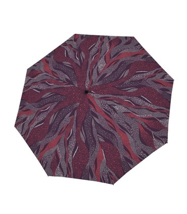 Automatyczna parasolka damska do torebki DOPPLER Fiber Magic, fioletowa