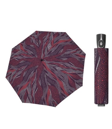 Automatyczna parasolka damska do torebki DOPPLER Fiber Magic, fioletowa