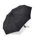 Automatyczna parasolka do torebki 29 cm HAPPY RAIN w groszki czarna
