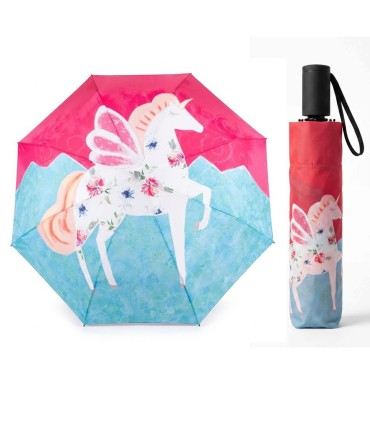 Polska parasolka PARASOL przeciwdeszczowa i przeciwsłoneczna SPF50 certyfikat